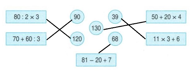 Bài 4 trang 81 Toán lớp 3