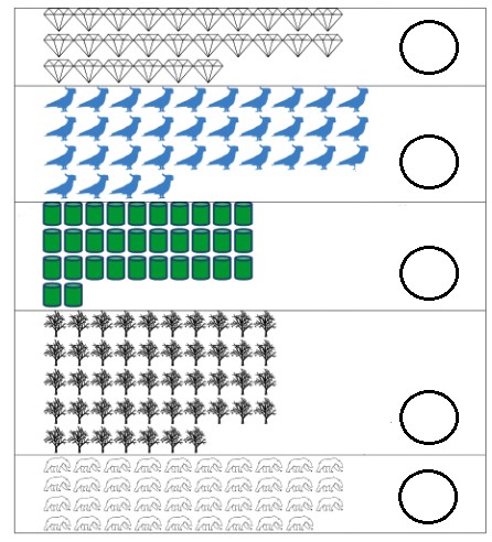 Phiếu bài tập cuối tuần lớp 1 môn Toán sách Cánh Diều Tuần 21