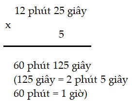 Bài 1 trang 135 Toán lớp 5