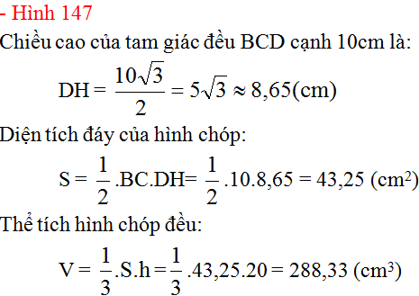 Bài 57 trang 129 SGK Toán 8 tập 2