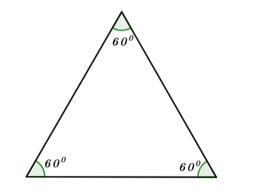 Tam giác vuông, tam giác cân nặng, tam giác đều