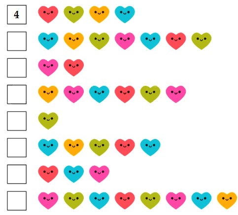 Bài tập cuối tuần lớp 1 môn Toán sách Cánh Diều - Tuần 2