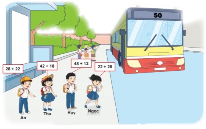 Bài 3 trang 85 Toán lớp 2 tập 1 SGK Chân trời sáng tạo