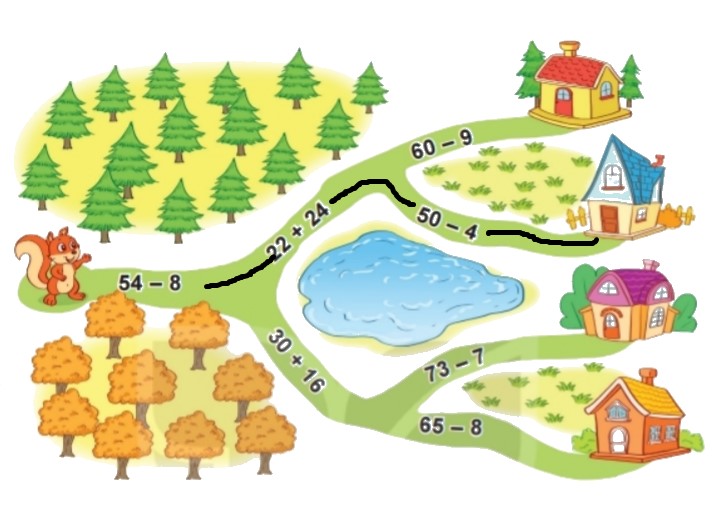 Bài 3 trang 85 Toán lớp 2 tập 1 SGK Kết nối tri thức với cuộc sống