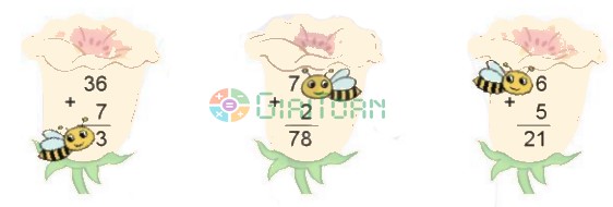 Bài 3 trang 61 Toán lớp 2 tập 1 SGK Cánh Diều