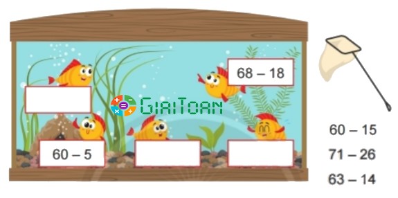 Bài 5 trang 95 Toán lớp 2 tập 1 SGK Chân trời sáng tạo