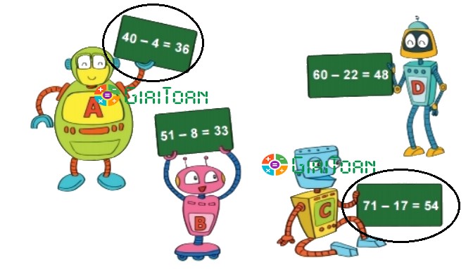 Bài 2 trang 90 Toán lớp 2 tập 1 SGK Kết nối tri thức với cuộc sống