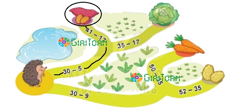 Bài 5 trang 91 Toán lớp 2 tập 1 SGK Kết nối tri thức với cuộc sống
