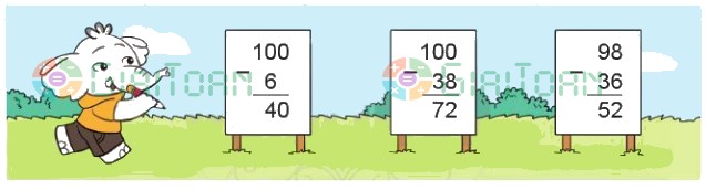 Bài 5 trang 73 Toán lớp 2 tập 1 SGK Cánh Diều