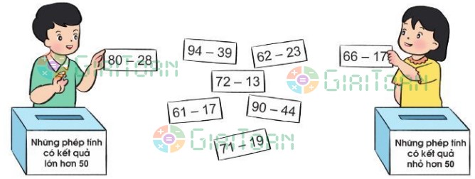 Bài 6 trang 71 Toán lớp 2 tập 1 SGK Cánh Diều