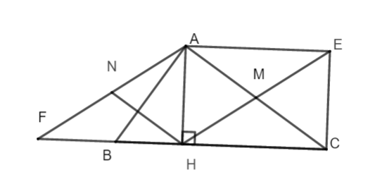 Đề thi học kì 1 Toán 8 năm học 2020 – 2021 Đề số 4
