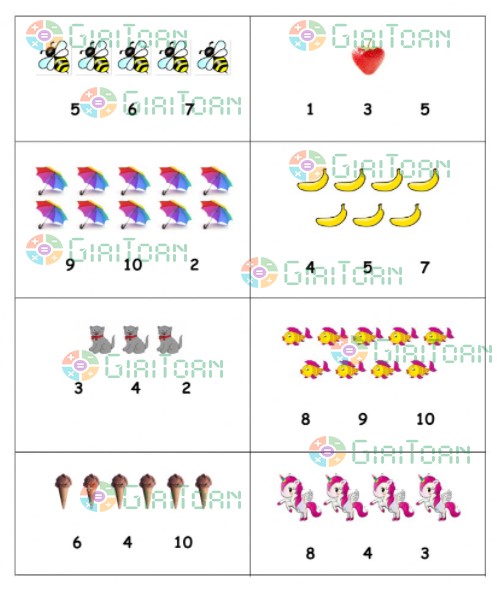 Đề thi học kì 1 lớp 1 môn Toán sách Kết nối tri thức năm học 2021 - 2022 Đề số 1