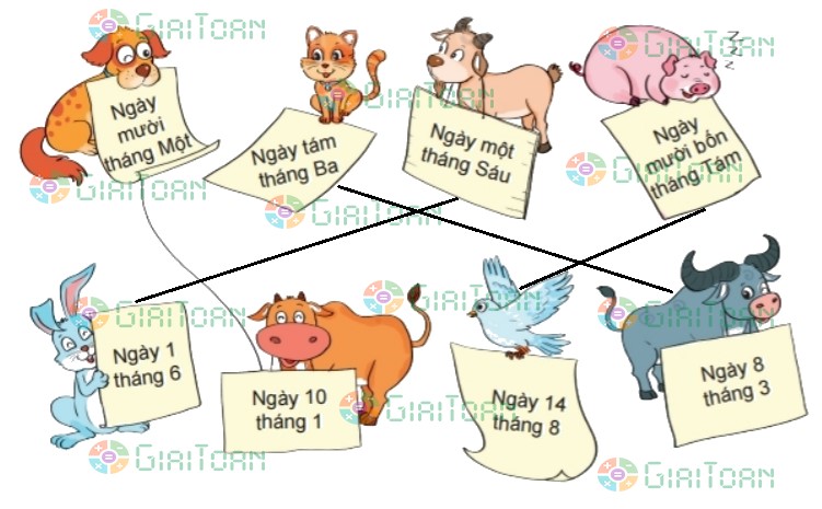 Bài 1 trang 116 Toán lớp 2 tập 1 SGK Kết nối tri thức với cuộc sống