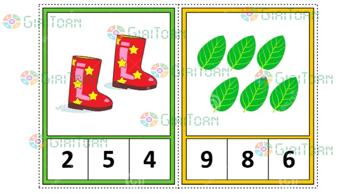 Đề thi học kì 1 lớp 1 môn Toán sách Chân trời sáng tạo năm học 2021 - 2022 Đề số 2