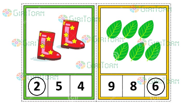 Đề thi học kì 1 lớp 1 môn Toán sách Chân trời sáng tạo năm học 2021 - 2022 Đề số 2
