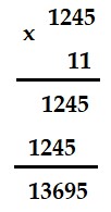 Nhân nhẩm một số với 11