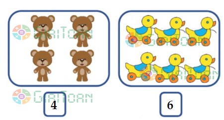 Đề thi học kì 1 lớp 1 môn Toán sách Cánh Diều năm học 2021 - 2022 Đề số 3