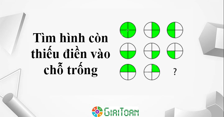 Toán IQ số 2 - Test IQ - Giaitoan.com