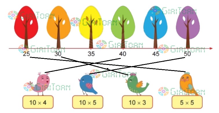 Bài 5 trang 11 Toán lớp 2 tập 2 SGK Chân trời sáng tạo