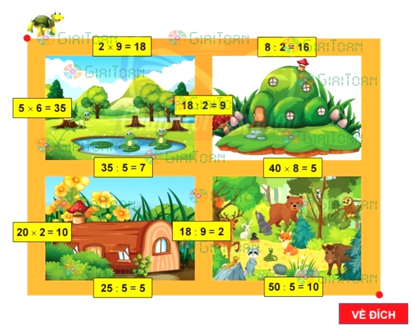 Vui học trang 20 Toán lớp 2 tập 2 SGK Chân trời sáng tạo