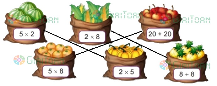 Bài 6 trang 33 Toán lớp 2 tập 2 SGK Chân trời sáng tạo