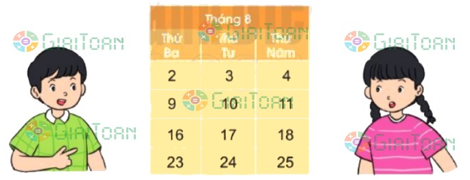 Bài 5 trang 39 Toán lớp 2 tập 2 SGK Cánh Diều