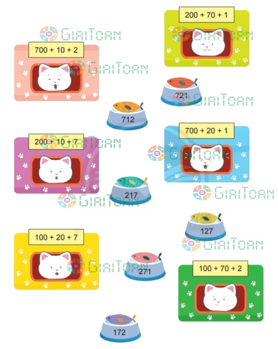 Bài 3 trang 52 Toán lớp 2 tập 2 SGK Chân trời sáng tạo