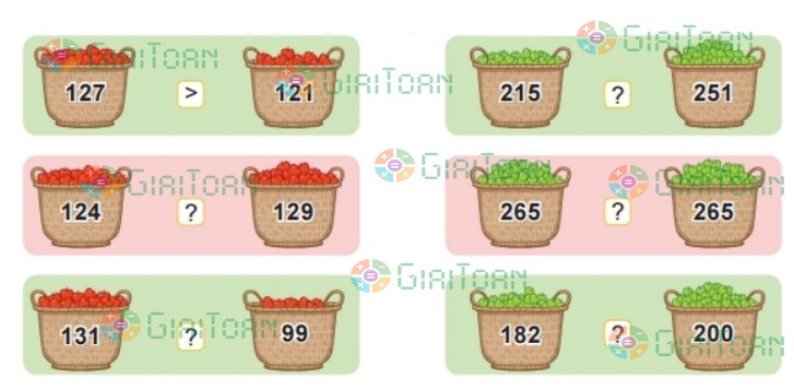 Bài 5 trang 62 Toán lớp 2 tập 2 SGK Kết nối tri thức với cuộc sống