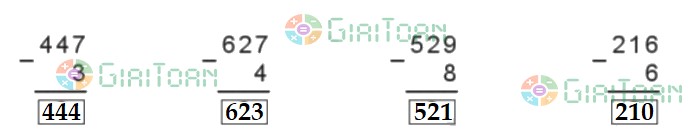 Bài 4 trang 61 Toán lớp 2 tập 2 SGK Cánh Diều