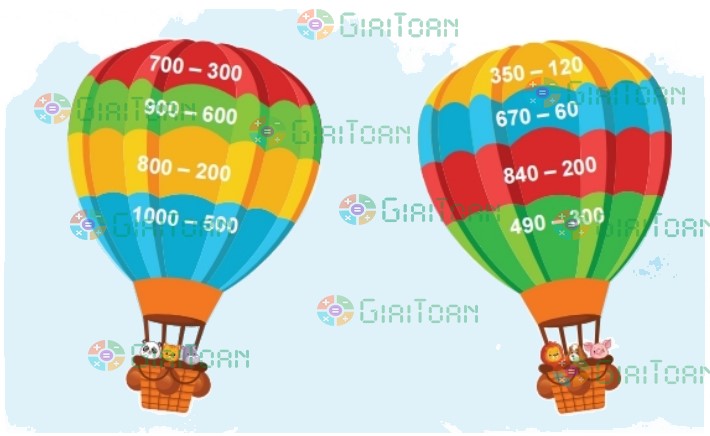 Bài 1 trang 83 Toán lớp 2 tập 2 SGK Chân trời sáng tạo