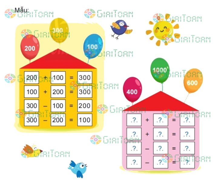 Bài 2 trang 83 Toán lớp 2 tập 2 SGK Chân trời sáng tạo