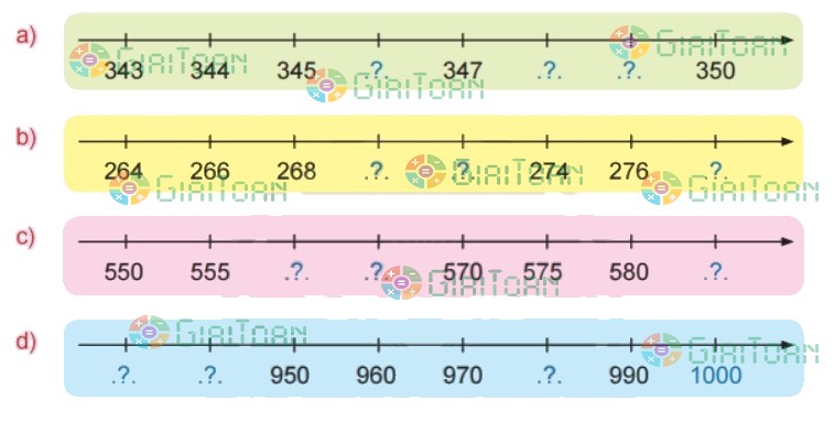 Bài 3 trang 100 Toán lớp 2 tập 2 SGK Chân trời sáng tạo