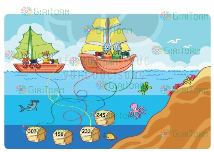 Hoạt động 3 trang 80 Toán lớp 2 tập 2 SGK Kết nối tri thức với cuộc sống