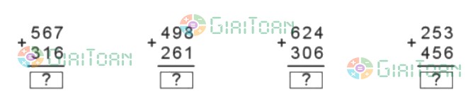 Bài 1 trang 68 Toán lớp 2 tập 2 SGK Cánh Diều