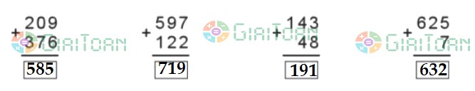 Bài 1 trang 70 Toán lớp 2 tập 2 SGK Cánh Diều