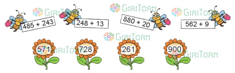 Bài 3 trang 70 Toán lớp 2 tập 2 SGK Cánh Diều