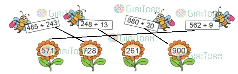 Bài 3 trang 70 Toán lớp 2 tập 2 SGK Cánh Diều