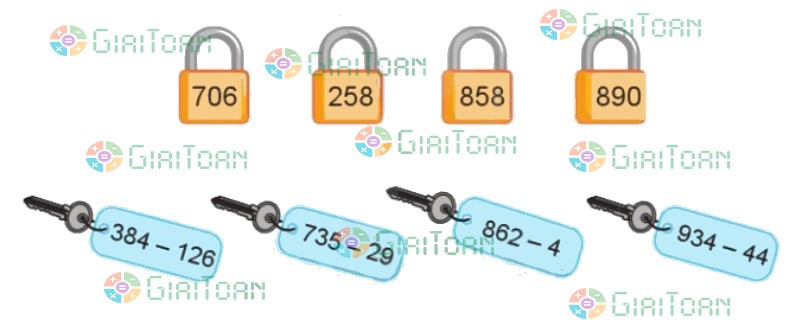 Bài 3 trang 73 Toán lớp 2 tập 2 SGK Cánh Diều