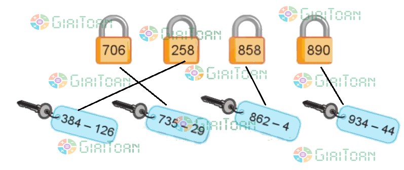 Bài 3 trang 73 Toán lớp 2 tập 2 SGK Cánh Diều