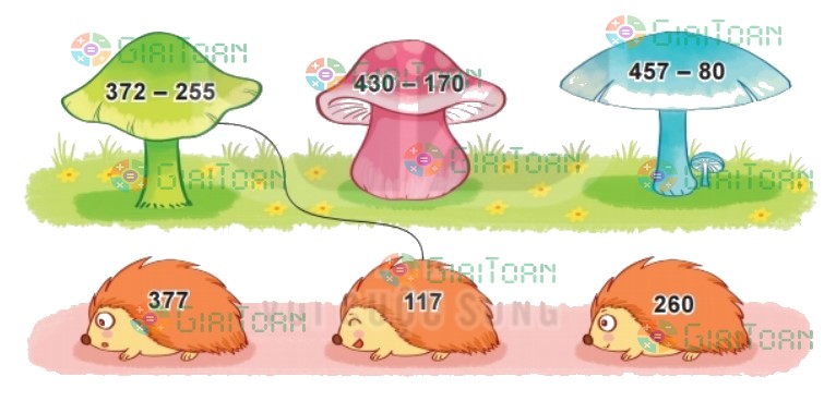 Bài 4 trang 96 Toán lớp 2 tập 2 SGK Kết nối tri thức với cuộc sống