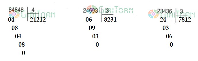 Bài 1 trang 163 Toán lớp 3