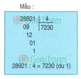 Bài 1 trang 165 Toán lớp 3