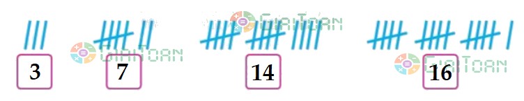 Bài 1 trang 78 Toán lớp 2 tập 2 SGK Cánh Diều