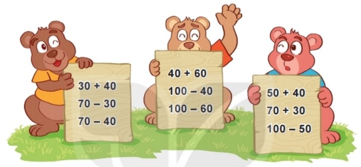 Bài 1 trang 113 Toán lớp 2 tập 2 SGK Kết nối tri thức với cuộc sống