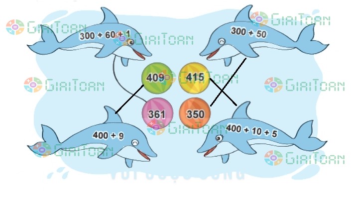 Bài 3 trang 112 Toán lớp 2 tập 2 SGK Kết nối tri thức với cuộc sống