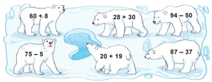 Bài 3 trang 113 Toán lớp 2 tập 2 SGK Kết nối tri thức với cuộc sống