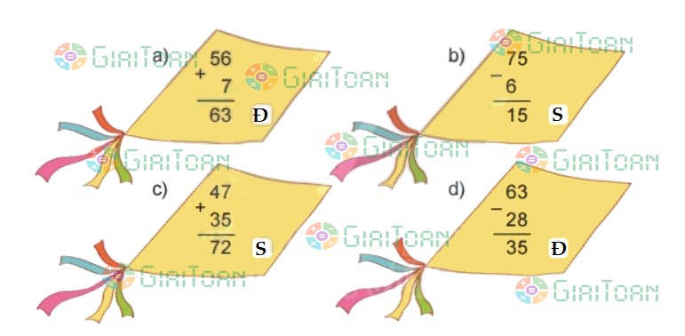 Bài 1 trang 114 Toán lớp 2 tập 2 SGK Kết nối tri thức với cuộc sống