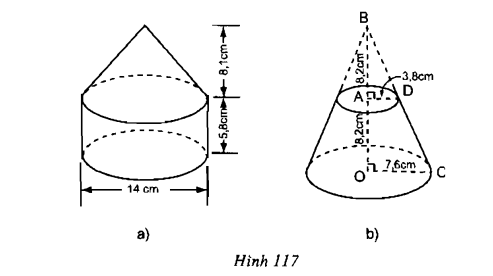 Bài 42 trang 130 SGK Toán 9 tập 2