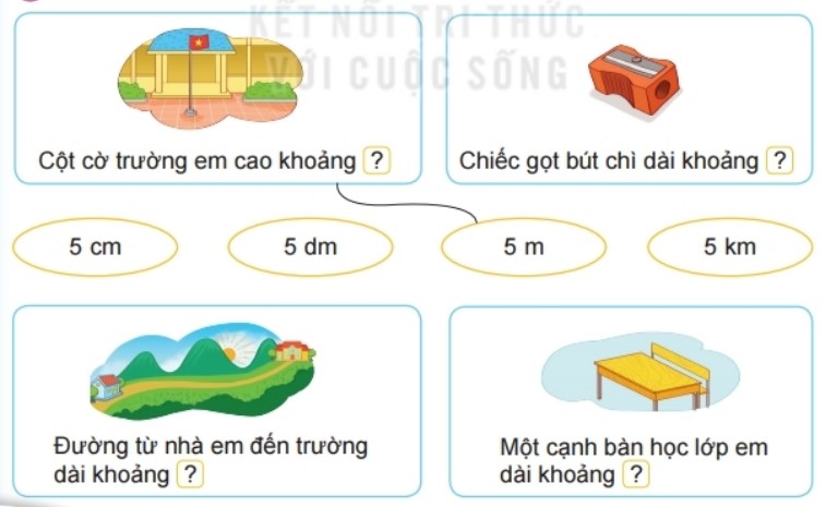 Bài 1 Toán lớp 2 trang 132 sách Kết nối tri thức với cuộc sống
