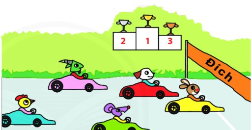 Bài 5 Toán lớp 1 trang 49 sách Chân trời sáng tạo